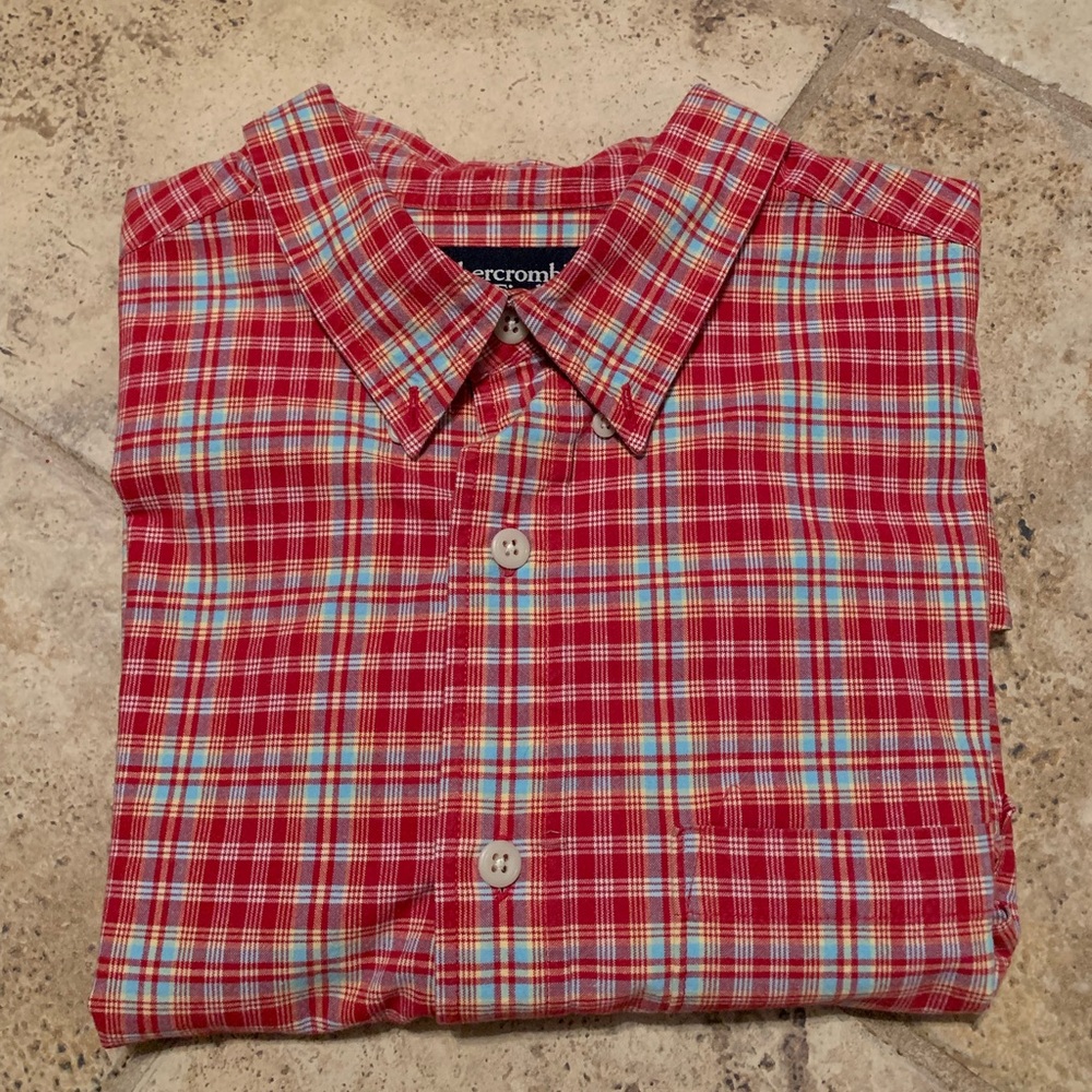 Abercrombie & Fitch Flannel plaid shirt